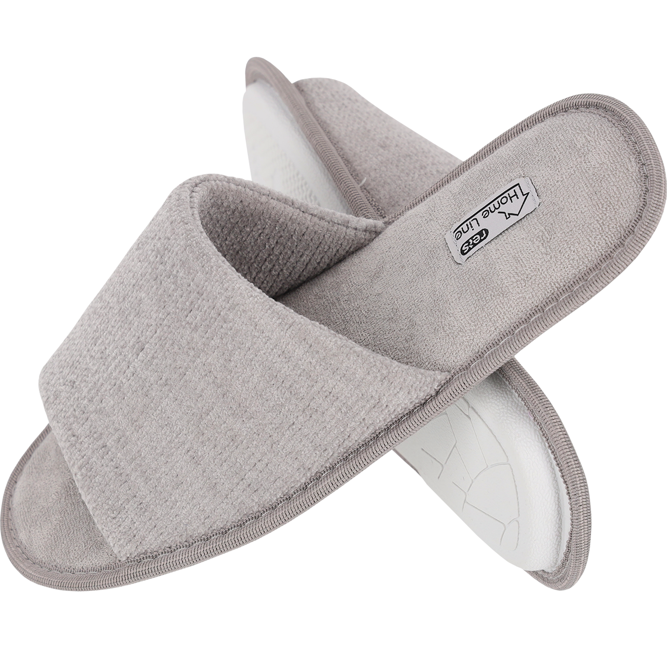 Stilingos moteriškos šlepetės SLIP WOOL, beige