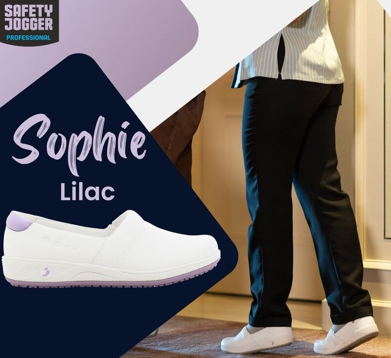 Medicininės klumpės SAFETY JOGGER SOPHIE O1 ESD SRC, baltos