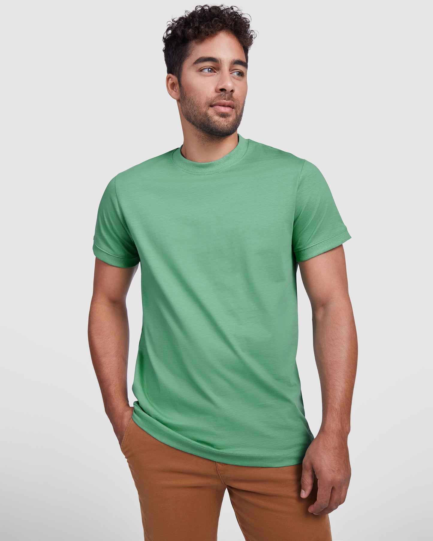 Vyriški marškinėliai VEZA, žali