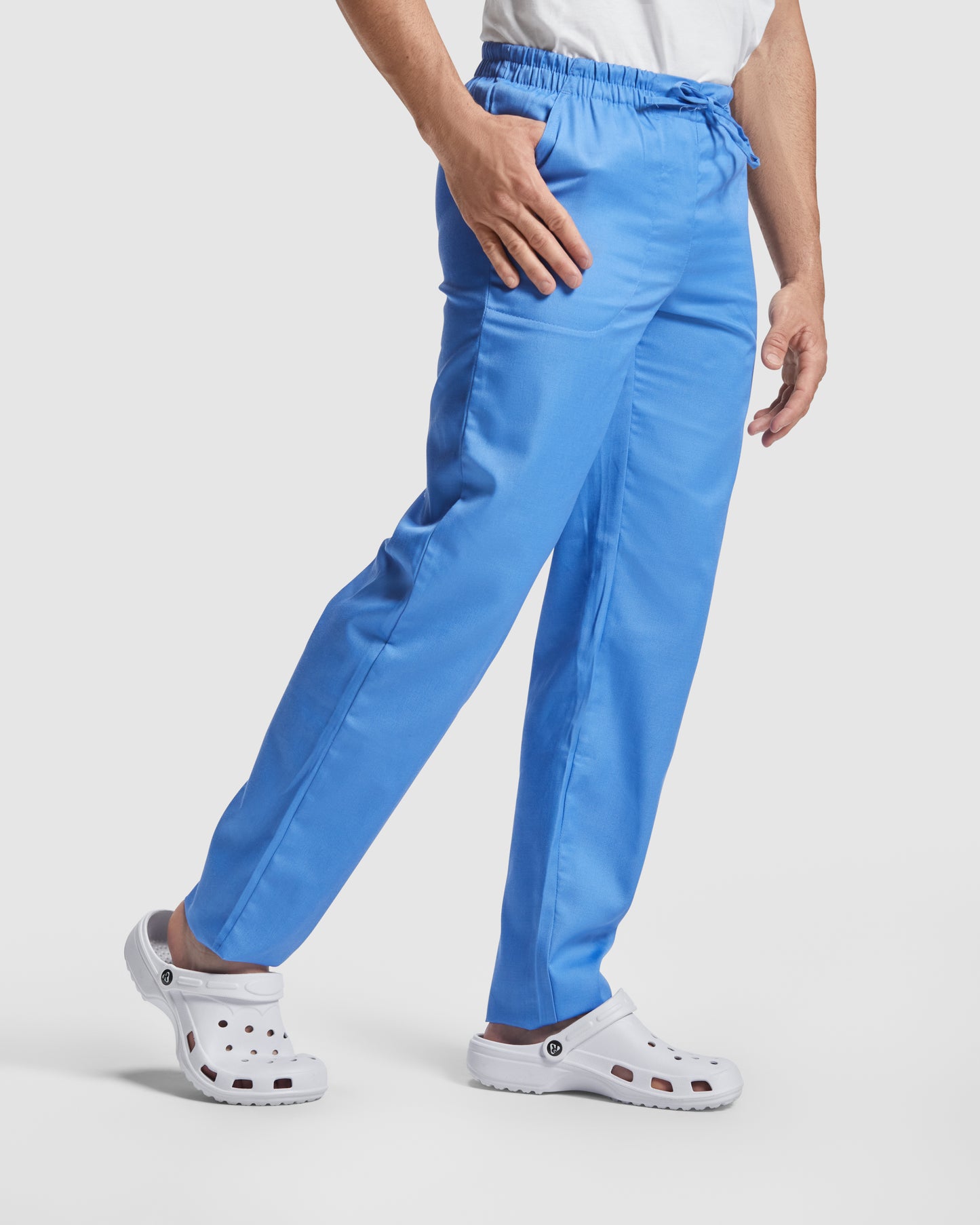 Tiesaus kirpimo unisex kelnės CARE, skirtos darbui medicinos srityje (įvairių spalvų)