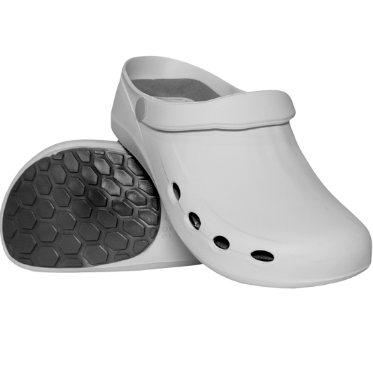 PRIMA CLOG šlepetės yra puikus pasirinkimas tiek darbui, tiek laisvalaikiui. Jos sujungia funkcionalumą, komfortą ir saugumą, todėl galite būti tikri, kad jūsų kojos bus patogiai apsaugotos visą dieną.
