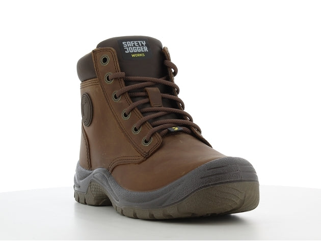 Odiniai darbo batai Safety Jogger DAKAR S3 SRC LEATHER