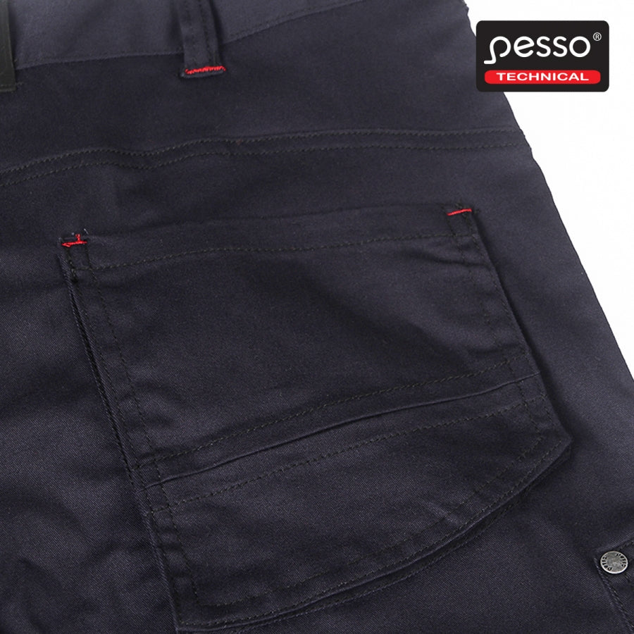 Darbo kelnės Pesso Twill Stretch, mėlynos