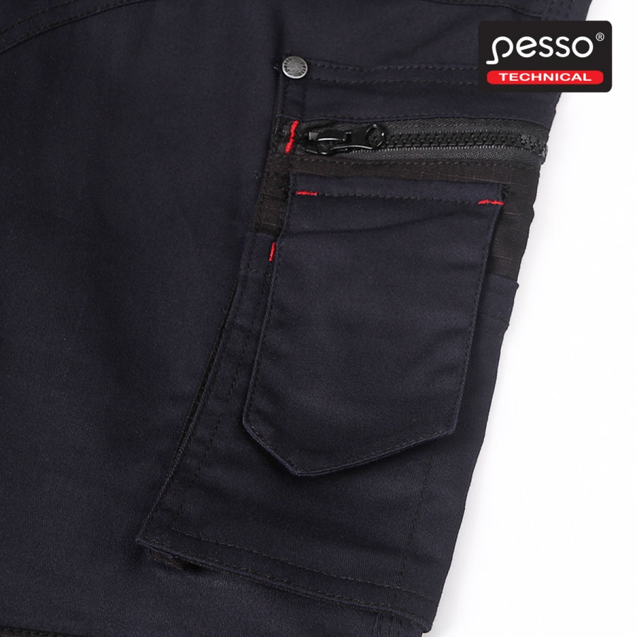 Darbo kelnės Pesso Twill Stretch, mėlynos