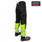 Darbo kelnės Pesso Canvas HI-VIS, juodos