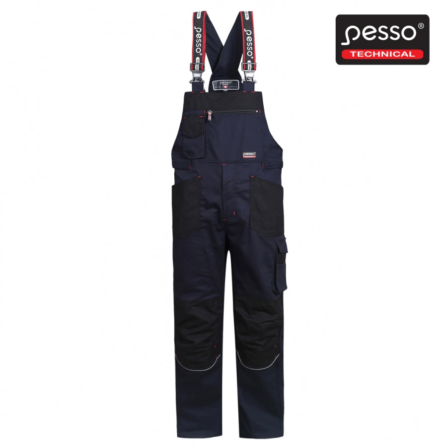 Puskombinezonis su elastanu PESSO STRETCH TWILL BLUE