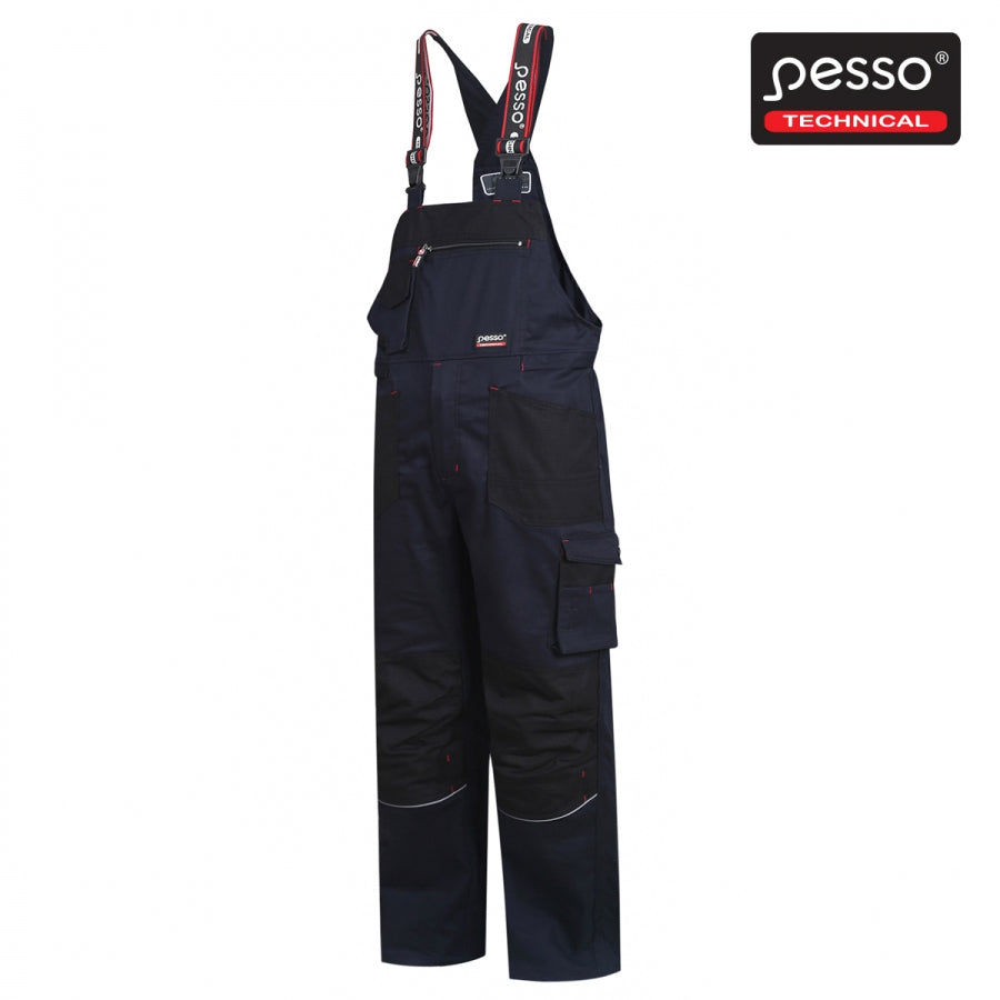 Puskombinezonis su elastanu PESSO STRETCH TWILL BLUE