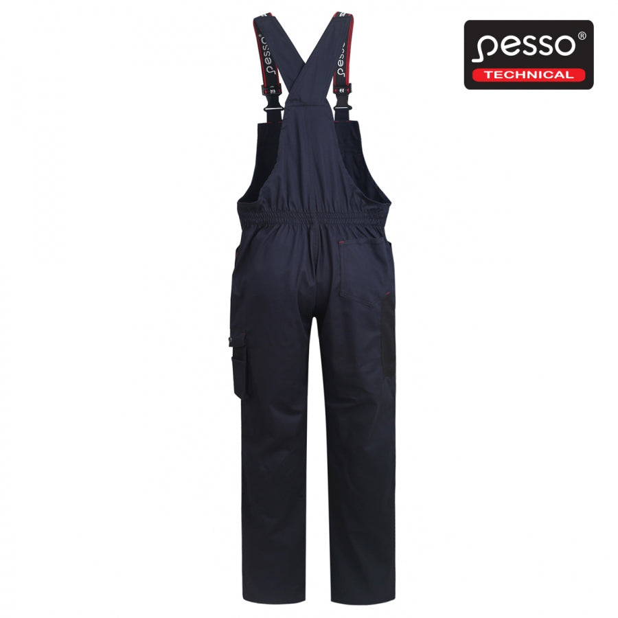 Puskombinezonis su elastanu PESSO STRETCH TWILL BLUE