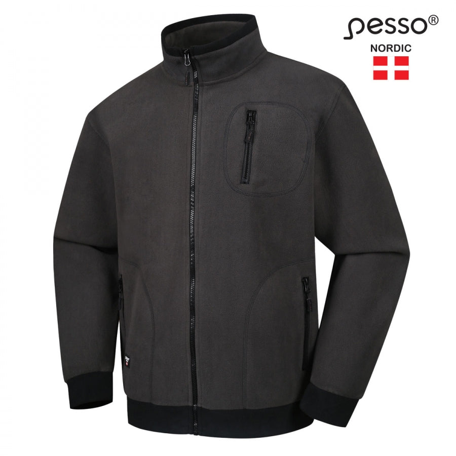 Džemperis PESSO Fleece FMCH, pilkas