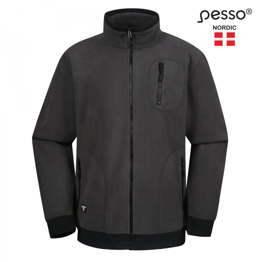 Džemperis PESSO Fleece FMCH, pilkas