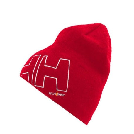 Megzta kepurė Helly Hansen Beanie, Raudona