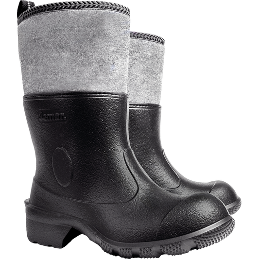 Guminiai žieminiai batai su veltiniu pašiltinimu iš EVA medžiagos.