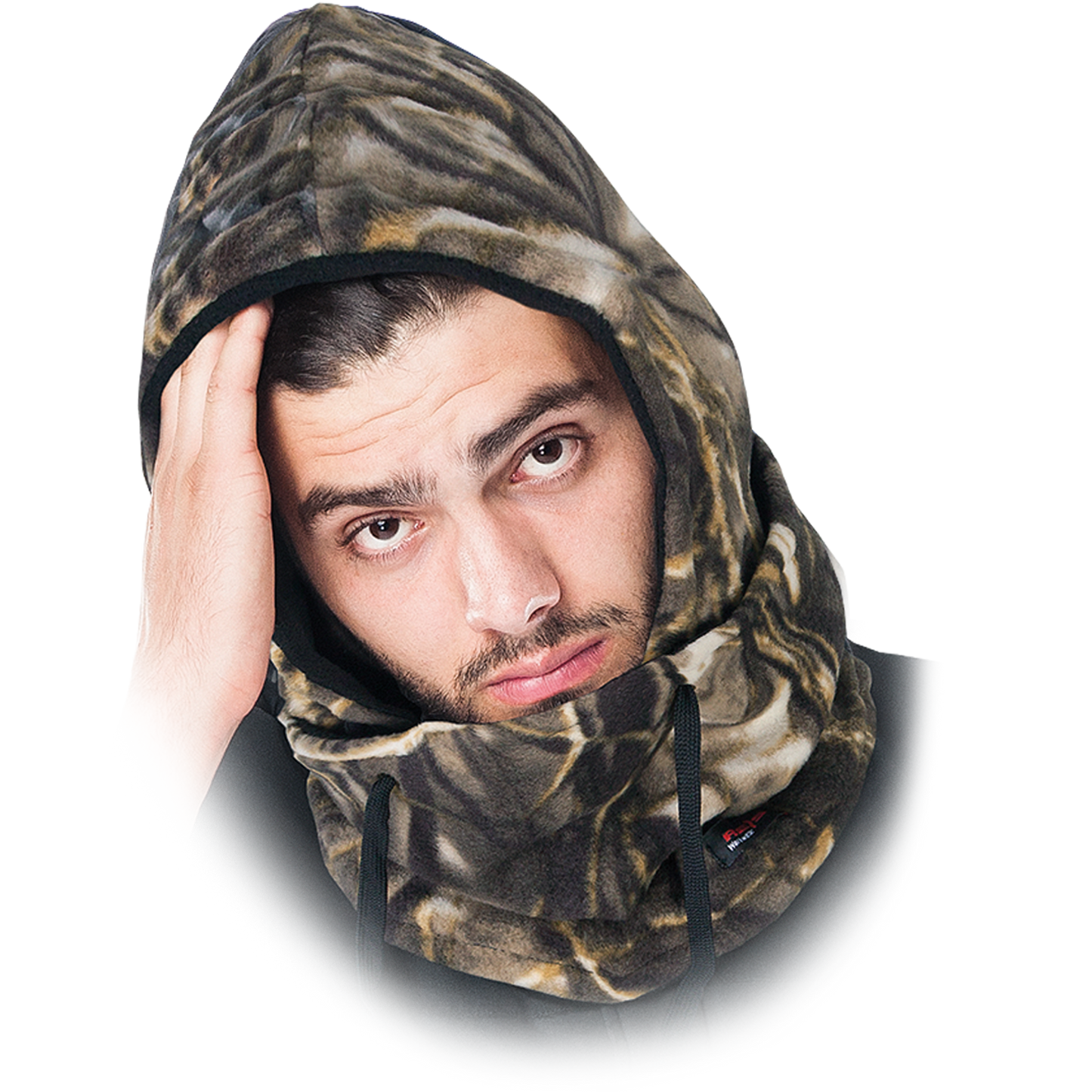 Šiltas gaubtuvas HOOD Camo